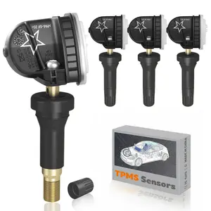 TPMS GM 315MHz Pre-Programmed Tire Pressure Sensor Compatible with GMC Yukon 2007-2019 | Terrain 2010-2024 | Cadillac Escalade 2007-2020 | Buick Encore 2013-2022/OE#135987712(Set of 4)