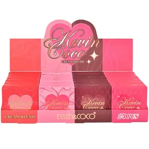Kevin & Coco Heart Cream Blush - Wholesale Display 24 Units (KC1252)