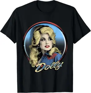 100%25 cotton Dolly Parton Western T-Shirt