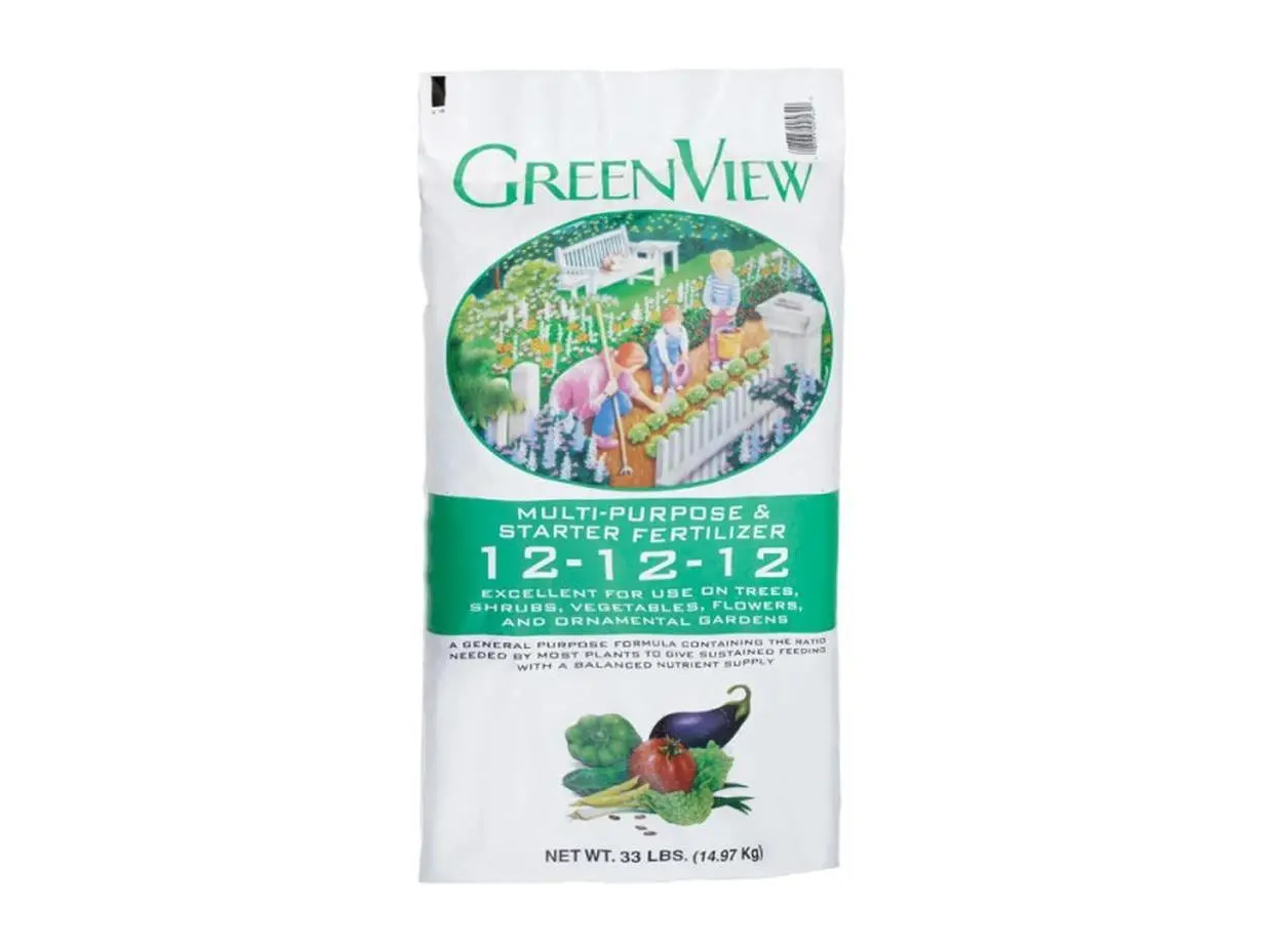 Greenview 22-00564 33 lbs Granular Form All-Purpose Fertilizer, Water Soluble for Outdoor Lawn, Home Improvement & Garden Supplies Use
