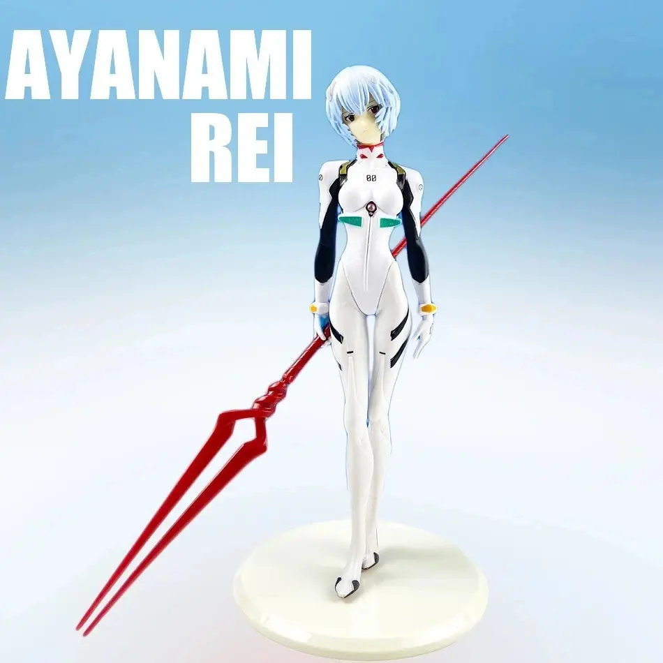 NEON GENESIS EVANGELION EVA Ayanami Rei Anime Figure - Kawaii PVC Model Doll Collectible
