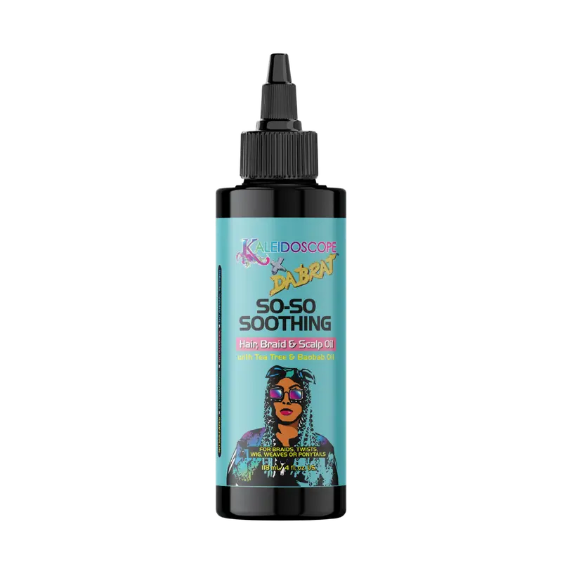 Da Brat So Soothing Nourishing Hair Oil (4 fl. oz) - Ammonia-Free Lightweight Haircare Conditioning Oil, Hydrating Treatment with Targeted Scalp Relief & Moisturizer for Braids, Sew-Ins