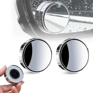 The upgraded car version is equipped with two adjustable 360° blind spot mirrors and wide-angle rearview mirrors, serving as external safety accessories to enhance vehicle safety. Blind spot mirrors, rear-view mirror blind spot mirror, set of 2 suction cu