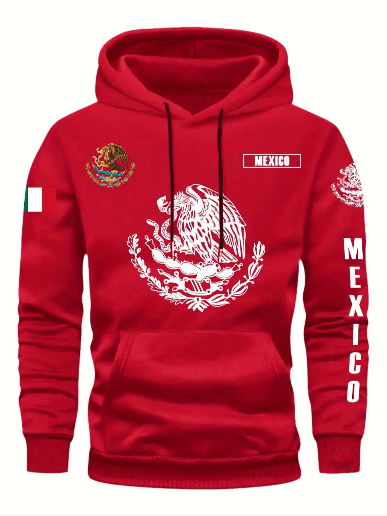 Autumn Winter Sportswear Activewear Workout Outdoor Comfort Breathable Unisex Hoodie, Creative Mexican Print Trendy Fashion Pullover, Casual Loose Fit Long Sleeve Sweatshirts, Graphic Hoodie
