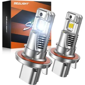 2021 Jeep Renegade H13/9008 80W 6500K White IP68 LED Headlight Bulbs 2PCS SEALIGHT S3