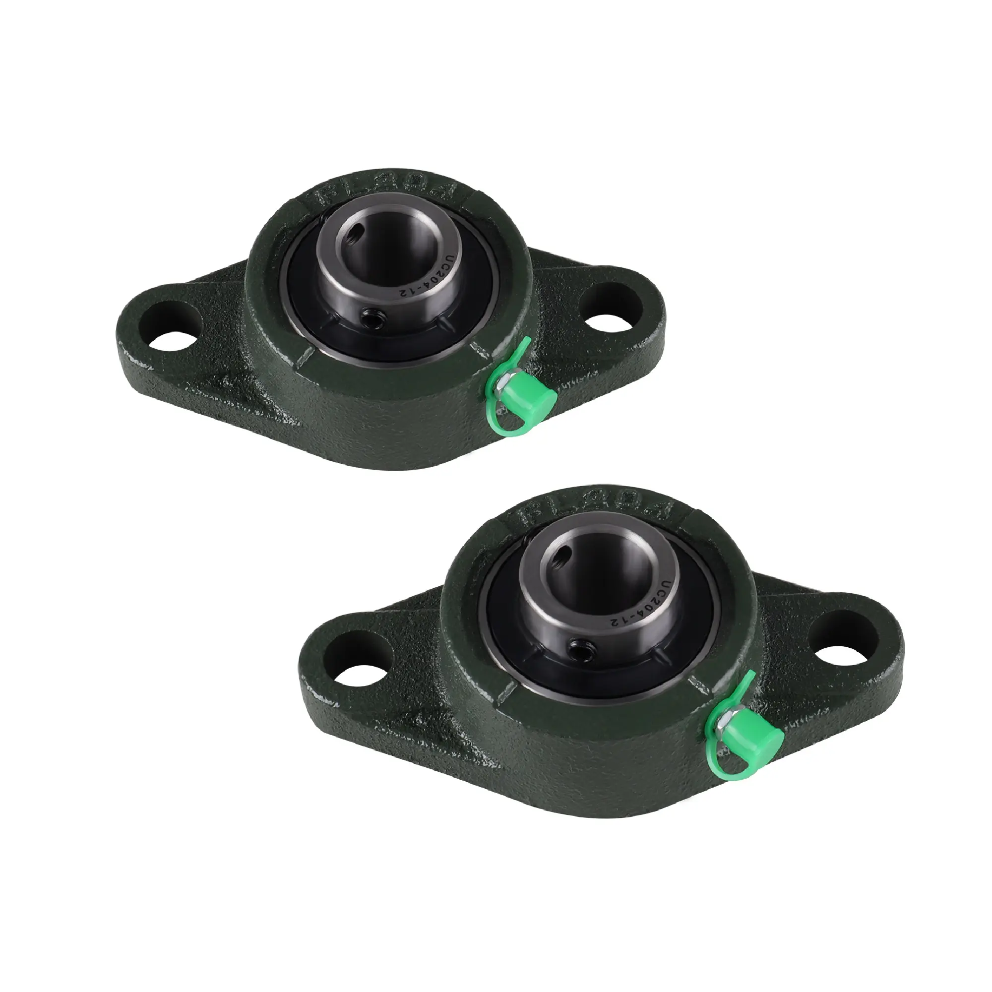 Pillow Block Bearing, Rhombus  Pillow Block Mounted Bearing, 1 inch Bore, Solid Cast Iron Base, Self Aligning, Flange Mounted Bearing