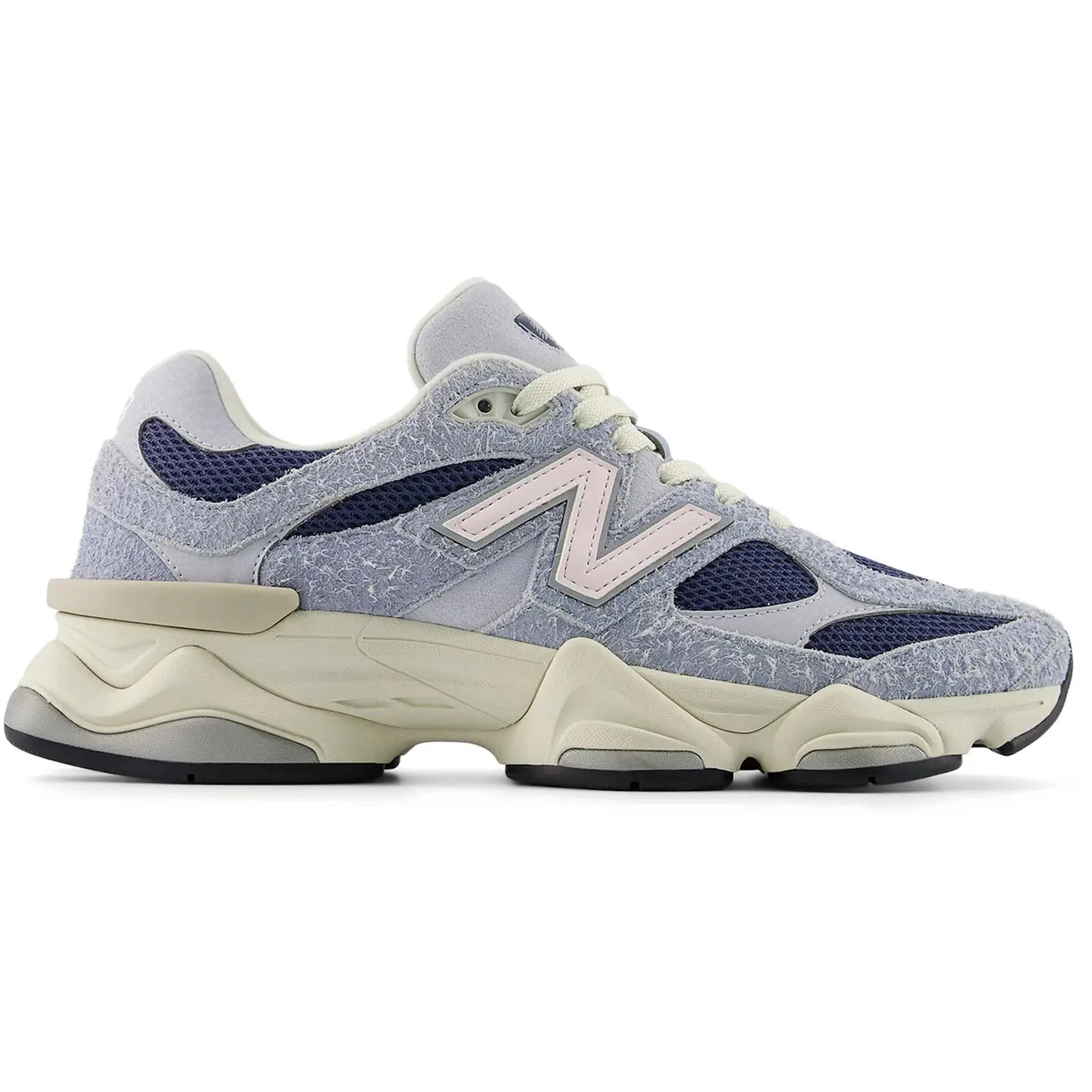 New Balance 9060 Light Arctic Grey Indigo Men's Sneakers Casual Running Shoes Cushioned Athletic Footwear Low Top Lace Up Retro Style Everyday Streetwear Grey Indigo