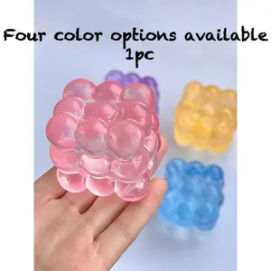Novelty Malt Squeeze Stress Cube Toy, Ultra-Thin Anti-Stress Malt Toy, Soft Slow Bounce Water Cube, Durable Gift for Students Teens Adults, Stress Relief Gadgets