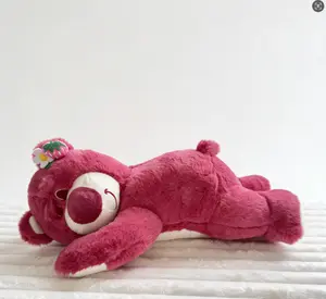 This 40cm strawberry bear plush toy is the perfect choice. Whether it's for Easter, a birthday, or simply wanting to surprise someone, it will bring a smile to the recipient's face. Soft, sweet, and incredibly cute—it's a gift full of heart.