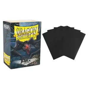 Dragon Shield Matte Black Standard Sleeves 100 Count