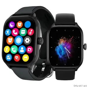 Sports Fitness Smartwatch, Multifunctional Smart Watch for Men and Women, HD Screen, Phone Calls, Music, Message Preview, Calculator, H9 max Smart Watches, Compatible with Android and iOS