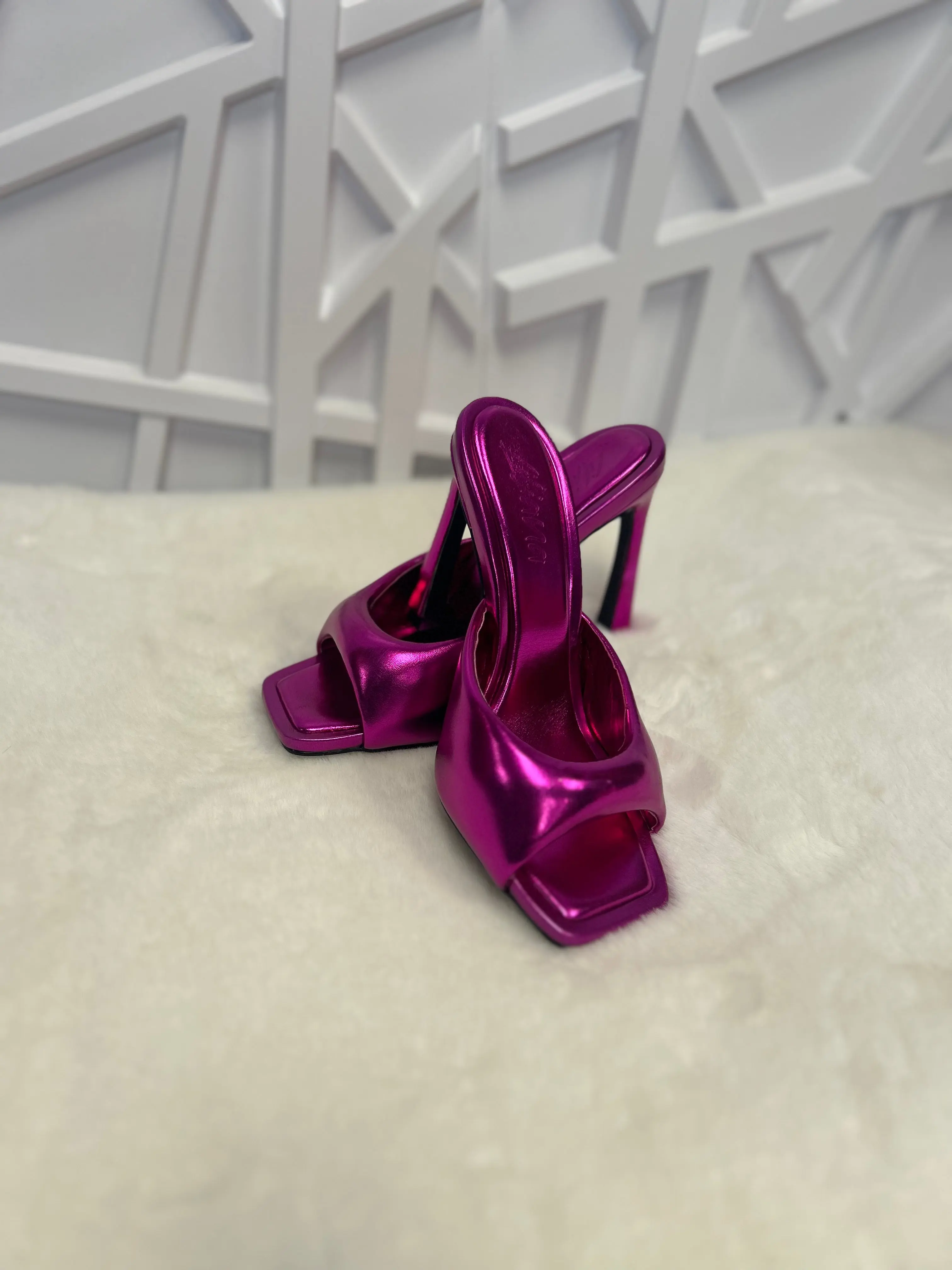 Metallic heels Metallic heels