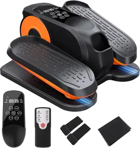 Elliptical Machine for Under Desk, Ellipse Leg Exerciser for Seniors, Quiet & Portable Mini Electric Seated Pedal Exerciser & 12 Adjustable Speeds