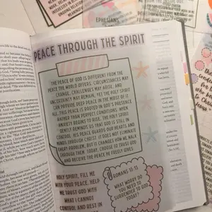 Holy Spirit Bible Tip-In Bundle, Christian Vellum Bible Journaling Inserts, Scripture Prayer Cards for Christians | Scrapbooking Art Supplies
