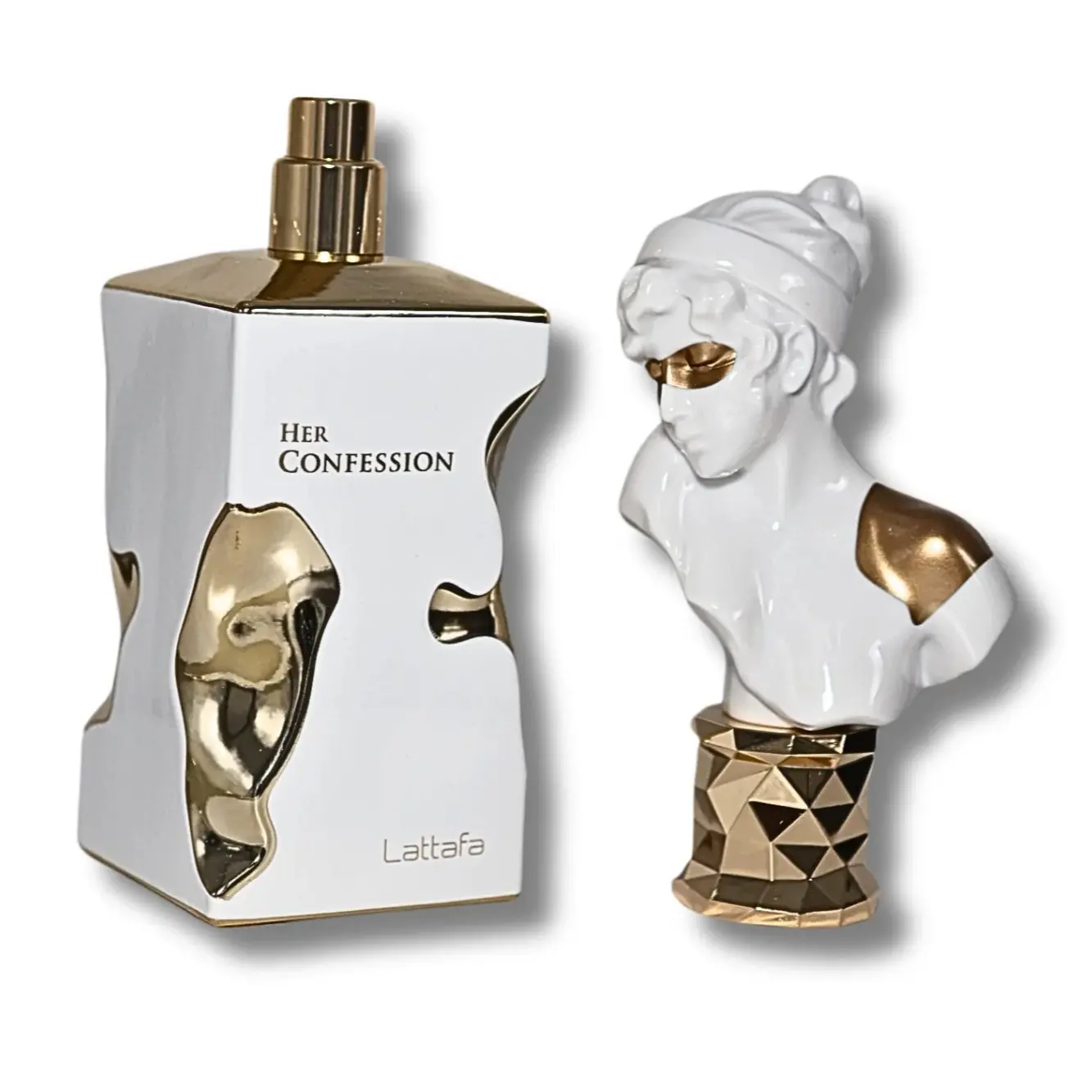 Lattafa | Her Confession | Women's Fragrance | 100 ML 3.4 OZ | Eau De Parfum | Vanilla - White Floral & Tuberose
