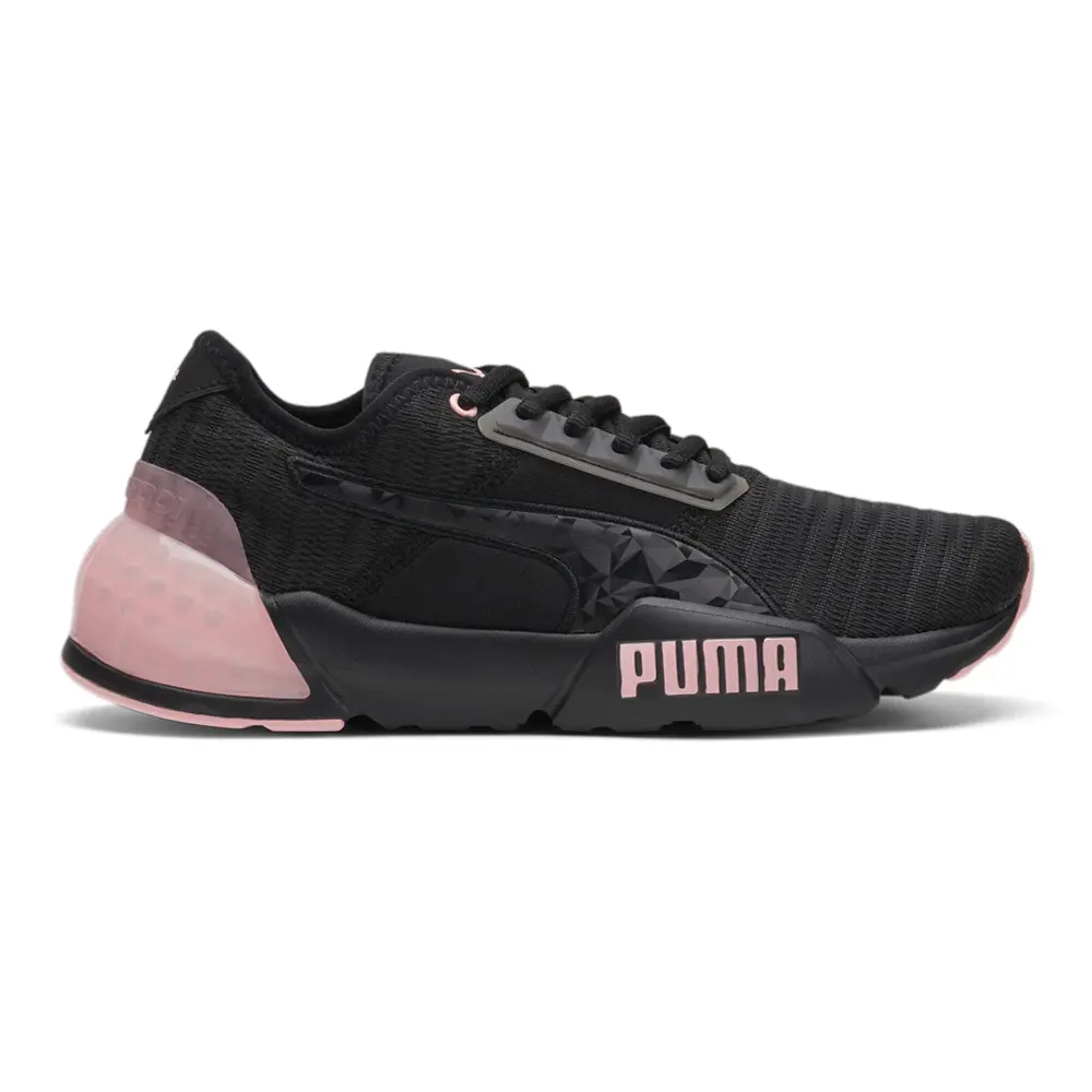 PUMA Womens Cell Phase Femme Running Sneakers Shoes - Black, Pink