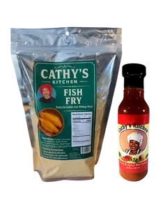 Cathy's Fish Fry + Sweet & Spicy Hot Sauce (New Combo / Save 10% Now)