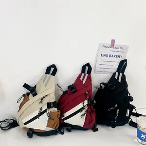 Korean-style crossbody bag for boys and girls, fashionable and trendy, large-capacity children's chest bag, 2026 new stylish dual-use children's bag