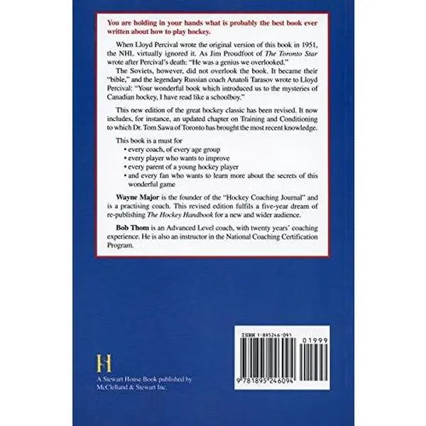 USED Book - The Hockey Handbook by Lloyd Percival (Paperback) - english
