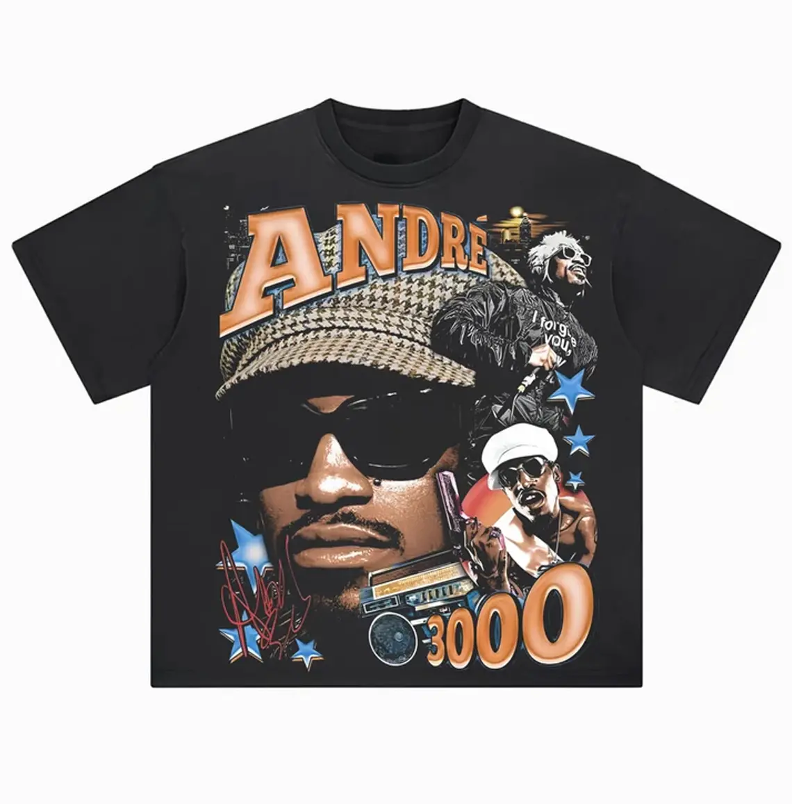 OutKast André 3000 Southern Hip Hop Nostalgia Shirt HY6721