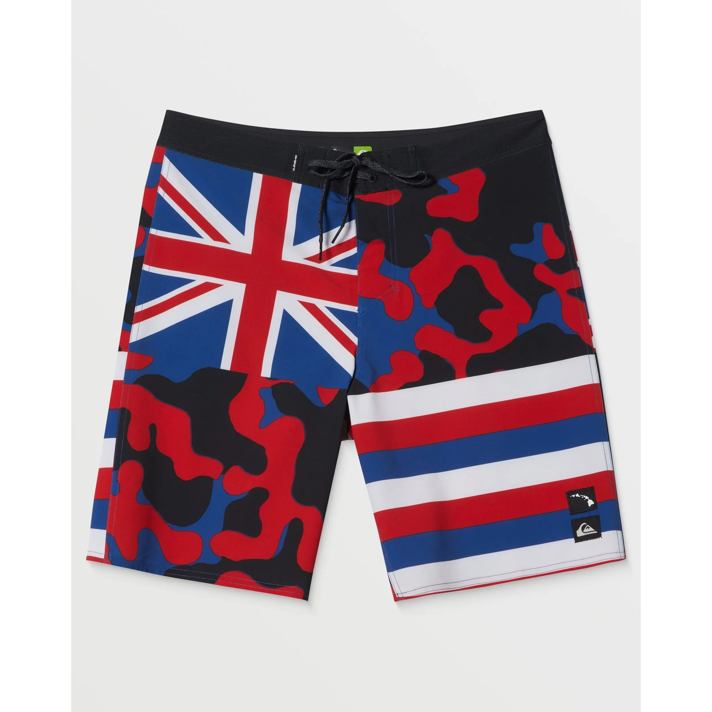 Quiksilver | Surfsilk Hawaii Flyer 20" Boardshorts | Men's Polyester 4-way Stretch Surf-ready Boardshorts Allover Print | Surf, Beach & Surf