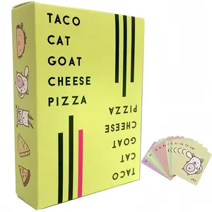 Adult Pizza Party Poker Game, Fun Food Text Game, Educational Card Game, Sheep and Pizza Theme Party Game, Perfect for Adult Gatheries, Tabletop Games