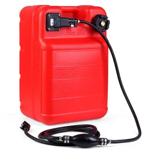 【GARVEE】6 Gallon Portable Tank,Easy-to-Carry Replacement Fueling Tank Boat with I-Shaped Handle, Durable Marine Portable Fuel Tank for Boats, Kayaks & Outboard Engines