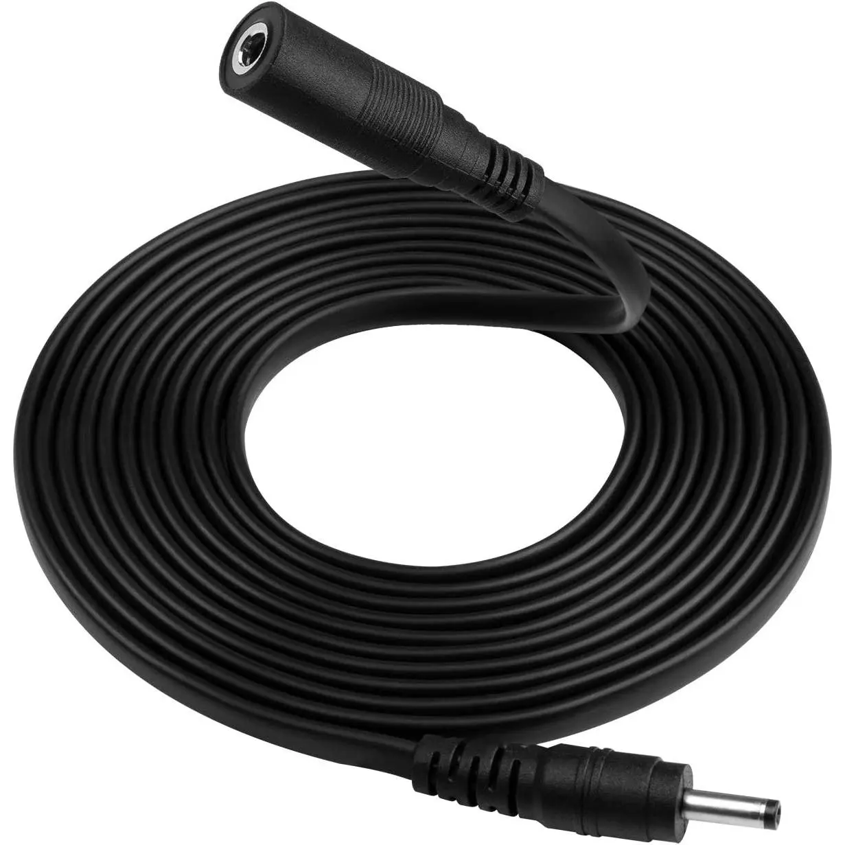 10ft Power Extension Cord for Echo Dot 3rd Gen, Alexa Dot 4th Gen, Echo Show 5, Echo Spot, Long Flat DC Adapter Plug Extender Cable