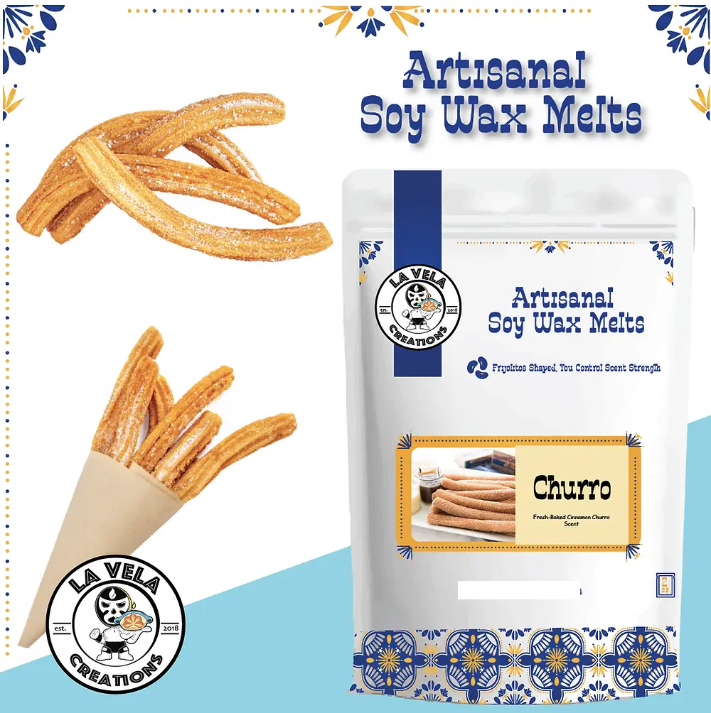 Churro ~ Freshly Baked Cinnamon Churro Scent Artisanal Soy Wax Melts