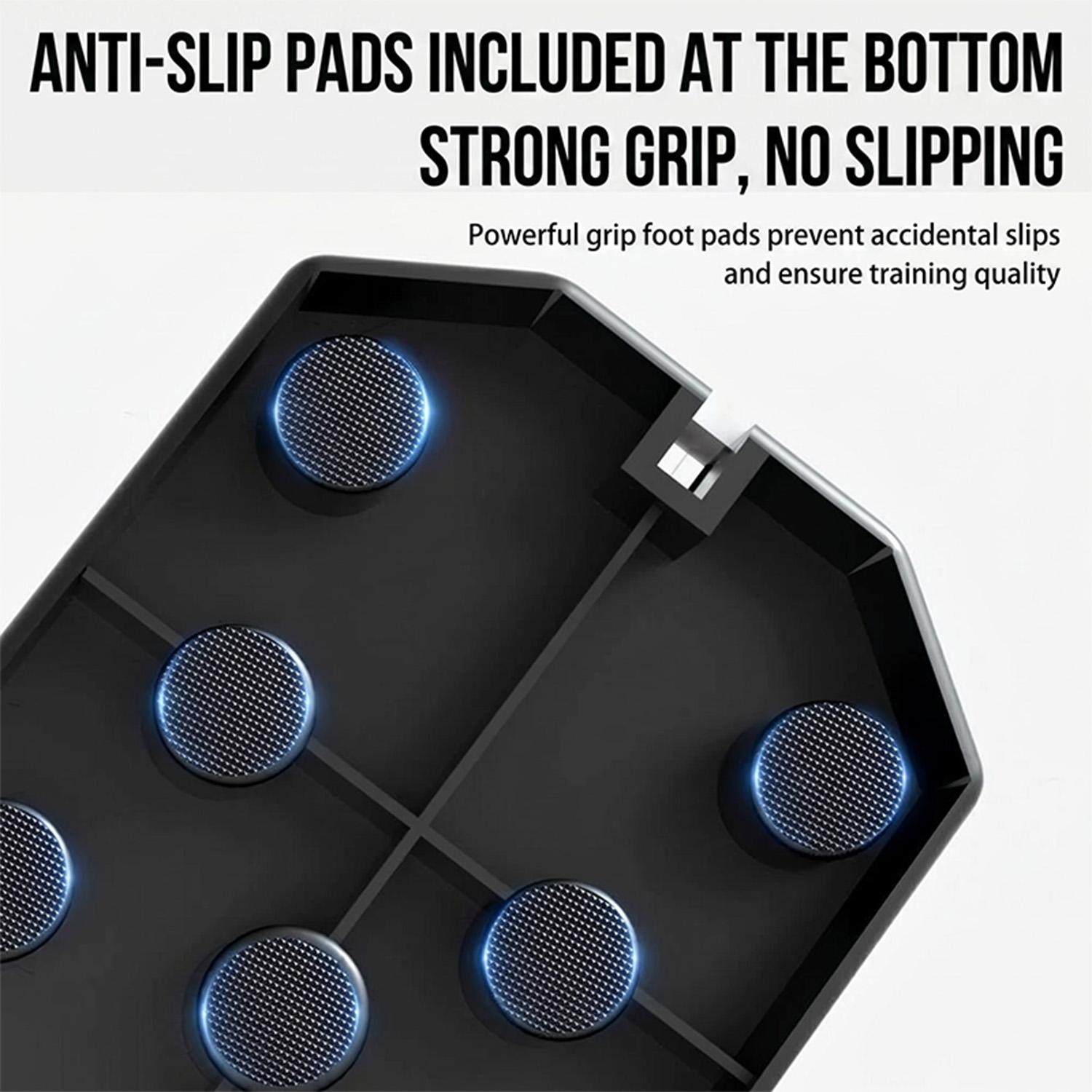 Unisex Color-Coded Push Up Board - Portable Functional Strength Workout Equipment, Non-Slip Handles Muscle Trainer for Home Workouts, Chest & Abs At-Home Gym Accessory