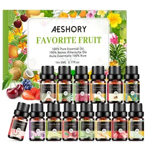Bakery/Floral/Woodland/ Fruity Essential Oils Set(14Pcs*5ML) - Fragrance Oil for Diffusers for Home, DIY Candle Making - Aromatherapy Scented Oils - Ideal for Birthday, Thanksgiving, Christmas Gifts