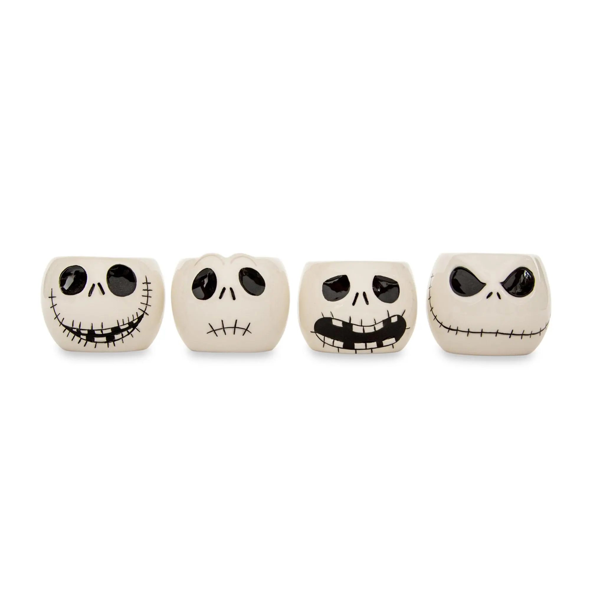 Disney The Nightmare Before Christmas Jack Faces Ceramic Mini Mug Set
