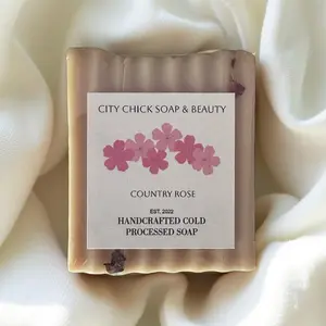 Country Rose Handcrafted Cold Processed Soap - 2022 Estimated Category: Facial Skincare
