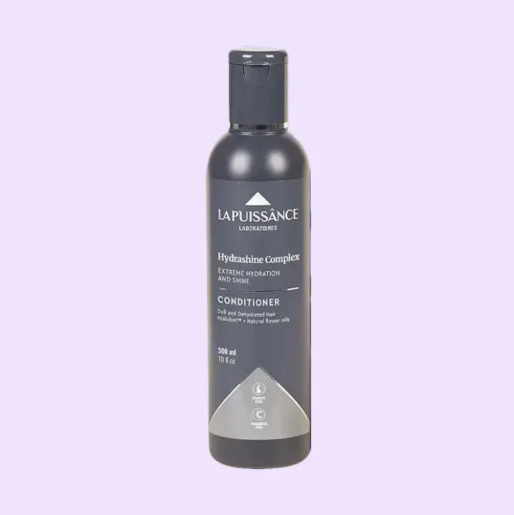 La Puissance Hydrashine Complex Shampoo for Intense Hydration & Brilliance with Hialubot & Natural Floral Oils 300ml