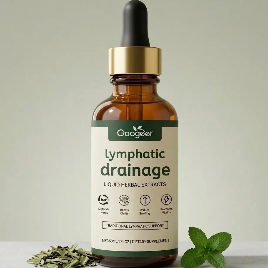 Lymphatic Drainage Drops，Organic Lymphatic Drainage Supplement, Boosts Immunity Vitality, Portable Dropper Design, Supports Lymphatic Health,2 Fl Oz，Healthcare Natural #SummerVibes
