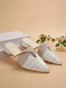 Women's Fashionable Crocodile Embossed Slide Sandals, Casual Comfortable Flat Sandals for Summer, Lightweight Breathable Slippers for Daily Wear, Sandal Shoes, Unique Sandals