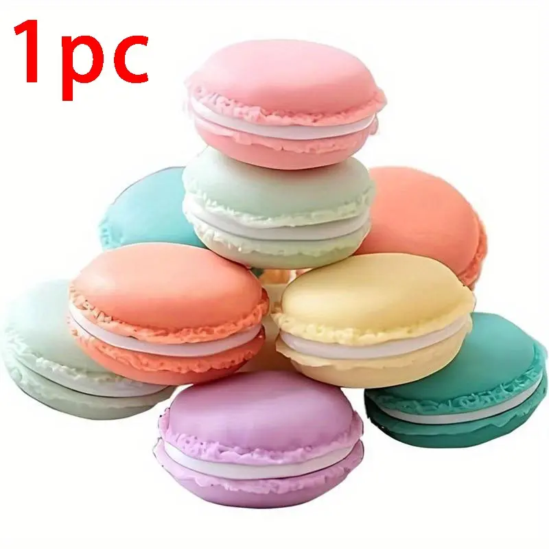 Cute and colorful macaron jewelry and medicine box storage boxes, large macaron storage box - Keep your accessories and medicines neatly organized and adorable!