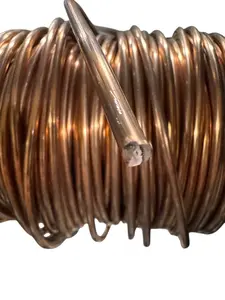 American Wire Gauge 6 AWG Solid Bare Copper Wire for Arts and Crafts Sold in Feet Ideal for DIY Projects and Various Applications