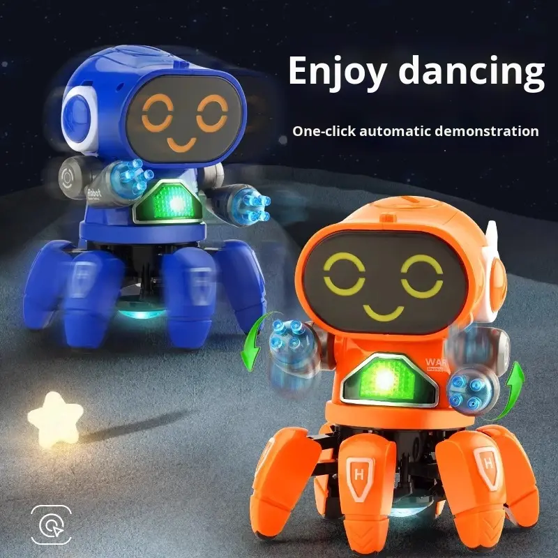 Octopus Robot Kids' Toy - Best-Selling Dancing Set with Smart Lights and Music