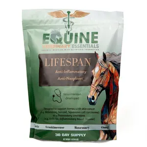 Lifespan: oral anti-inflammatory and anti-neoplastic supplement for horses
