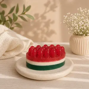 Watermelon Handmade Soap | Fresh Fruit Soap Bar (150 g)