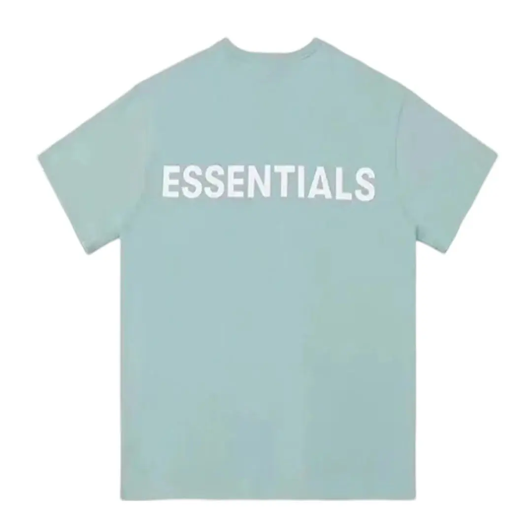 Fear of God Essentials Basic Short Sleeve T-Shirt 'Light Blue' FOG-SS20-122