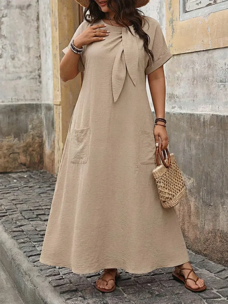 dress with pockets plus size - TikTok Shop