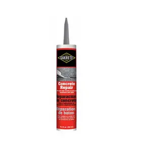 Sakrete 236161 Concrete Repair Caulk Tube - 10.3 oz Sealer, Crack Filler for Foundations, Crack in Driveways