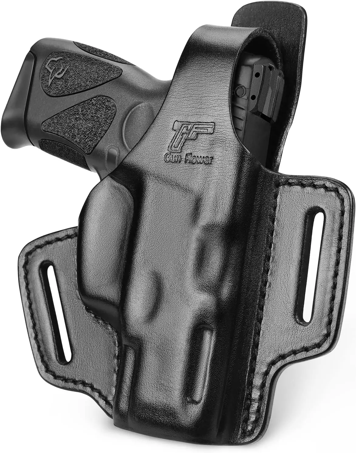 OWB Leather Holster for Fits Taurus G2C/Taurus G3C/Taurus G2S/Taurus Millennium G2 PT11/Taurus Millennium G2 PT140/Taurus TX22 Compact,Right Hand, competition,dealsforyoudays