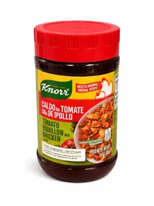 Knorr Caldo de Tomate con Sabor de Pollo 7.9 oz Tomato Chicken Bouillon Powder for Soups Rice Stews & More Rich Authentic Flavor