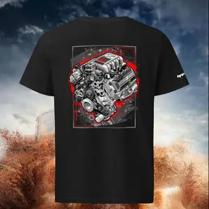R Engine Raptor Sleeve T-Shirt