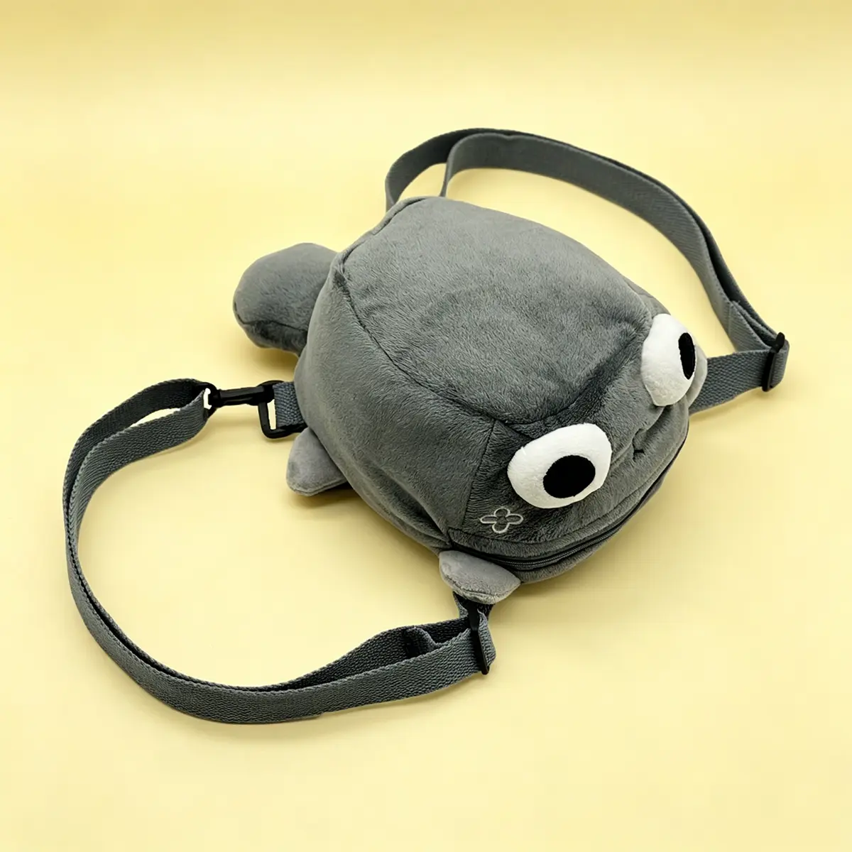 The Pebble Bag Plush Mini Plush, Dandy’s World Inspired Grey Pebble Kids Plush, Cute Soft Stuffed Animal Plush Bag, Kawaii Collectible Gift for Fans