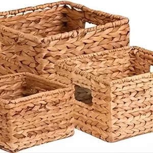 Nesting Banana Leaf Baskets, Multisize, 3-Pack,Natural