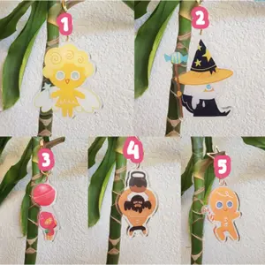 Cookie Run Kingdom Common Acrylic Keychains